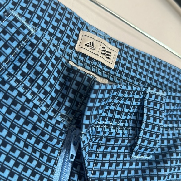 Adidas Blue Gingham Men’s 30 x 32 Golf Pants - Picture 3 of 11